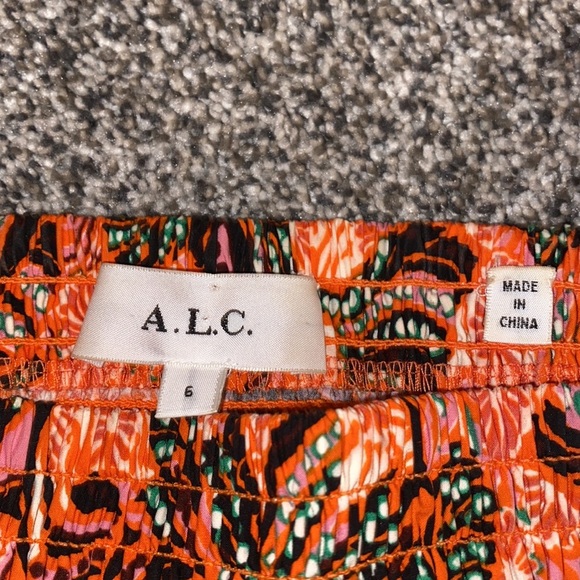 ALC Women's Adriana Printed Handkerchief Dress - Picture 5 of 7